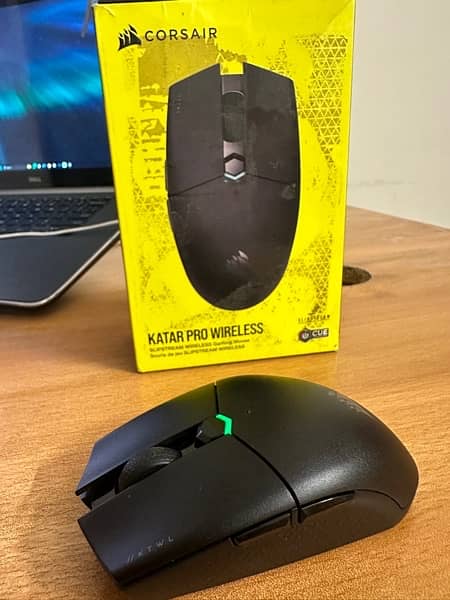 WIRELESS CORSAIR KATAR PRO MOUSE | 10/10 WITH BOX 0