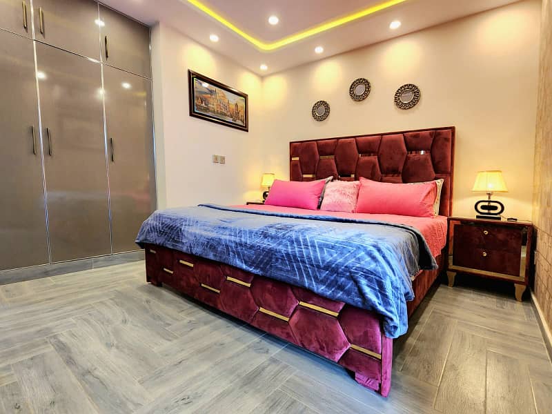 Brand New One Bed Fully Furnished Apartment Is Available For Rent In Iqbal Block Near To Clock Tower Bahria Town Lahore 1