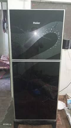 Haier glass door fridge for sale