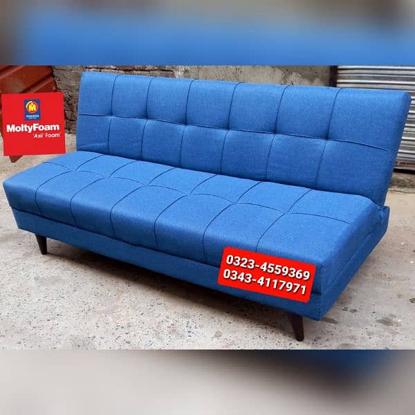 Molty double bed sofa cum bed/dining table/stool/Lshape sofa/chair 0