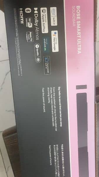 Bose smart ultra Soundbar latest model 0