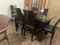 Dining Table with 6 chairs