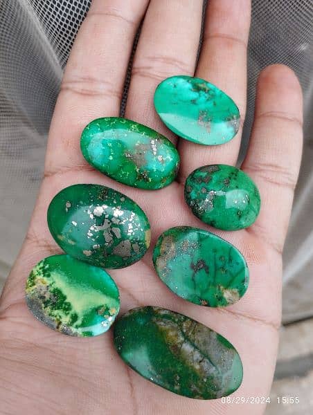 Natural Hussani Feroza Stones Old Mine Original 600 Rupees Par Gram 5