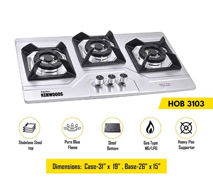 Kenwood Gas Hob /Stove burner with 1 one year warrany 1