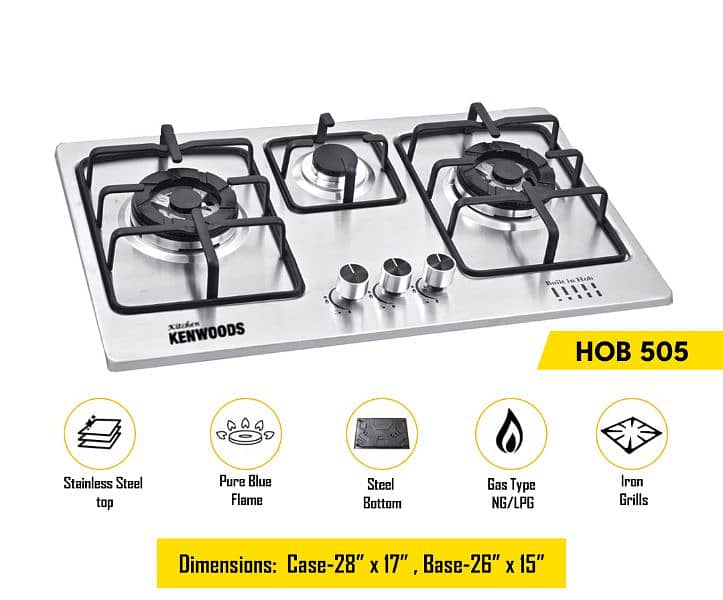 Kenwood Gas Hob /Stove burner with 1 one year warrany 12