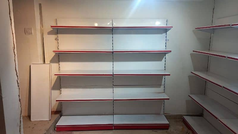 used and new Mart racks/wall racks/double sided rack /pharmacy racks 4