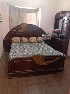 bed and dressing for sale