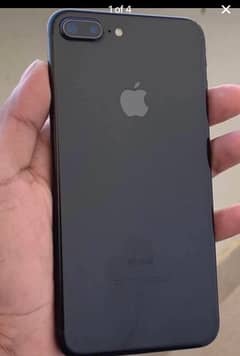 iphone 7plus PTA Approved 128 Gb Blck color Bittrey Helth 100