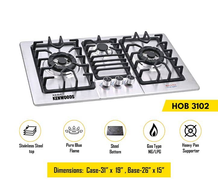 Kenwood Gas Hob /Stove burner with 1 one year warrany 1