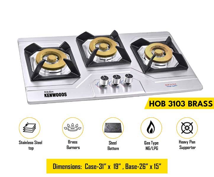 Kenwood Gas Hob /Stove burner with 1 one year warrany 5