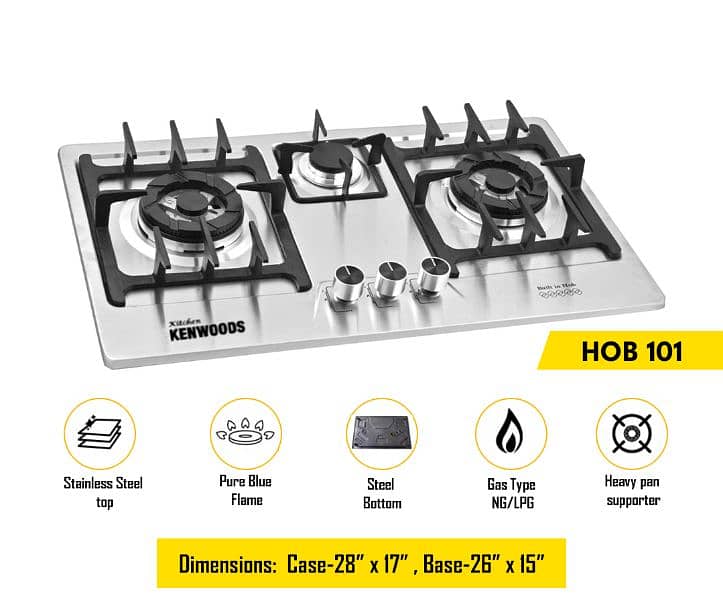 Kenwood Gas Hob /Stove burner with 1 one year warrany 8