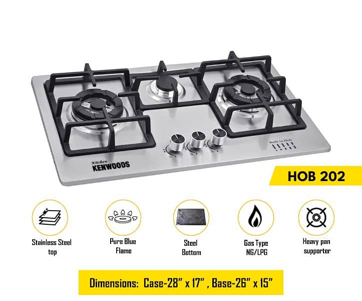 Kenwood Gas Hob /Stove burner with 1 one year warrany 9