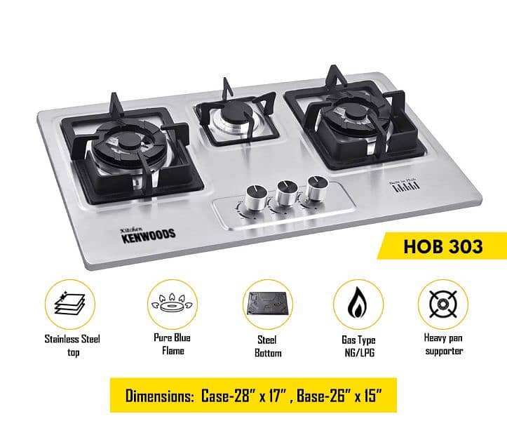 Kenwood Gas Hob /Stove burner with 1 one year warrany 10