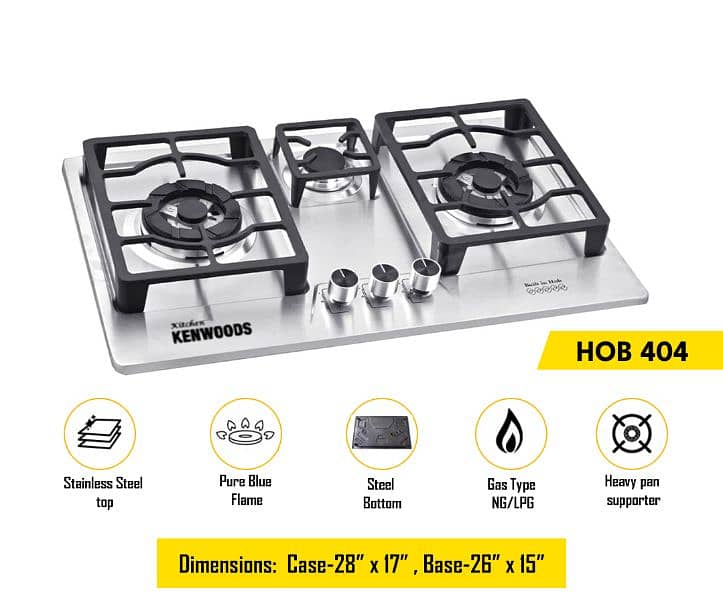 Kenwood Gas Hob /Stove burner with 1 one year warrany 11