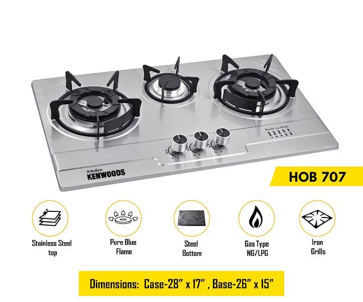 Kenwood Gas Hob /Stove burner with 1 one year warrany 13