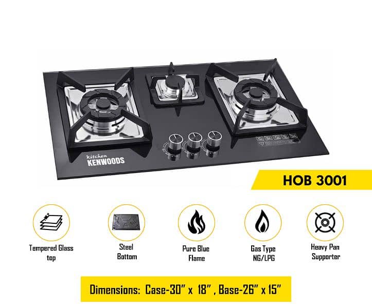 Kenwood Gas Hob /Stove burner with 1 one year warrany 15