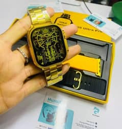 G9 Ultra Pro Gold Edition 4 in 1 smart watch