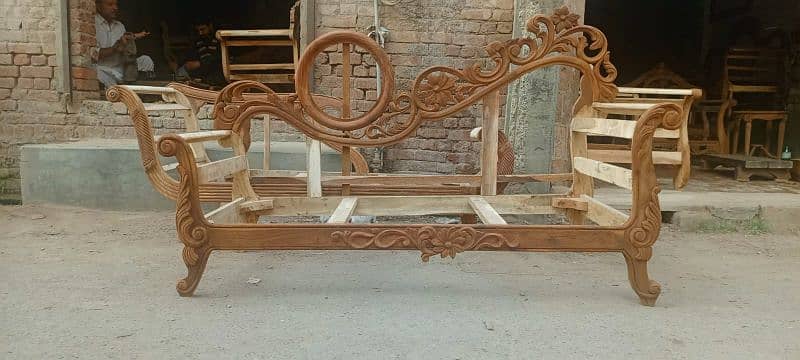 #Deewan #Chinioti Wooden Deewan #Simple designs deeman #Carving dewan 18