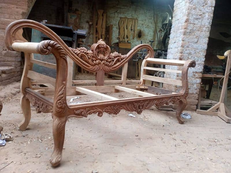 #Deewan #Chinioti Wooden Deewan #Simple designs deeman #Carving dewan 19