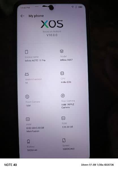 infinix Note 11 Pro 8gb 128gb 5