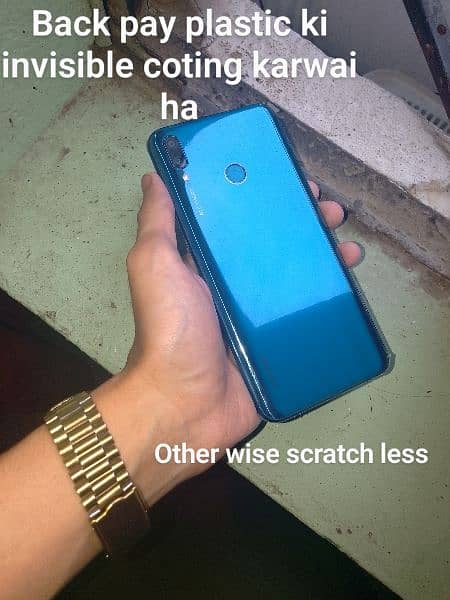 huawei y9 2019 pta approved 64gb with box 0