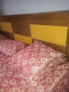 Bed for sale with side tables