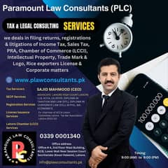 TAX & LEGAL CONSULTING SERVICES