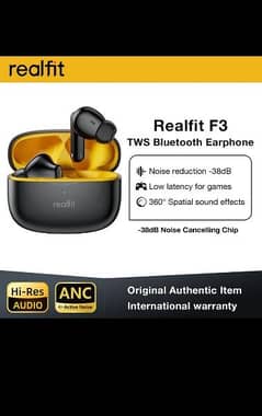 Realfit F3 earbuds