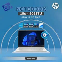 HP NOTEBOOK 15S-5098TU I5 12 GEN 8 RAM 512GB SSD