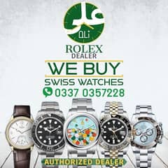 AUTHORIZED BUYER ROLEX OMEGA CARTIER CHOPARD PIAGET RM IWC ZENITH VC