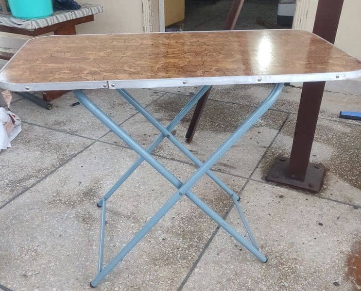 Folding tea table 1