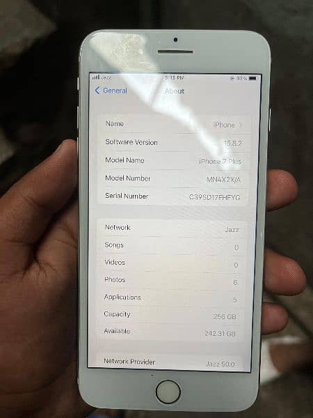 iphone 7plus 256gb 3