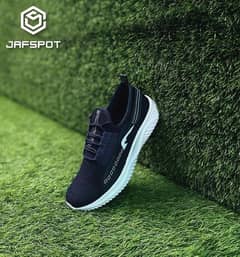 Men Breathable Mesh Training Casual Sneakers -JF021, Blue