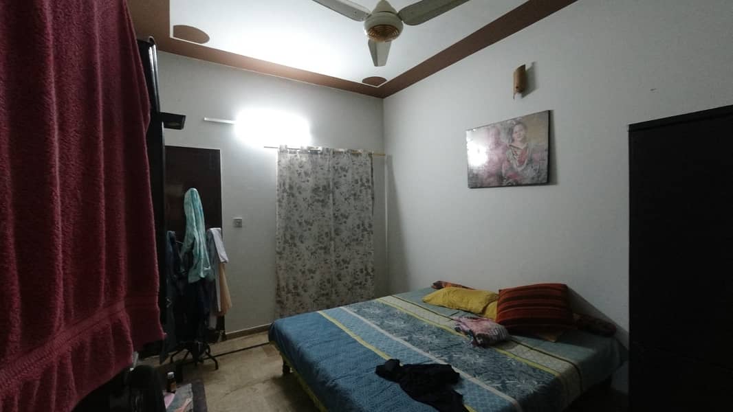 3 Bed DD First Floor Portion for Rent Opposite Aladin Park Gulshan e Iqbal Block 10 A 1