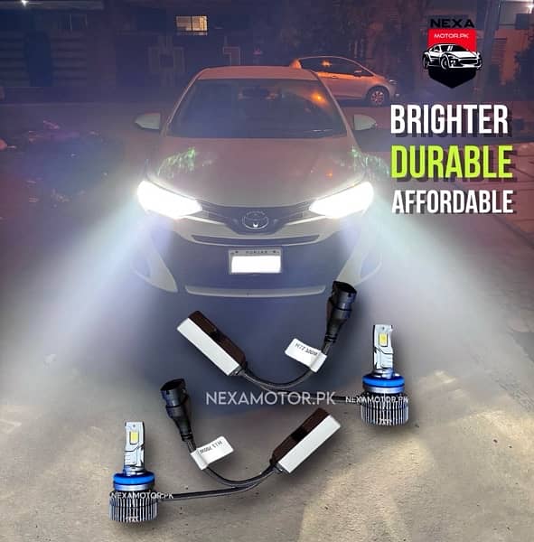 Experience brilliance on every drive with our LED lights. 0