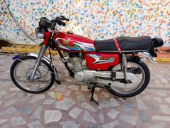 i want to my honda 125 2022/23 model lush new condition