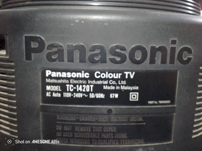 Panasonic colour TV 3