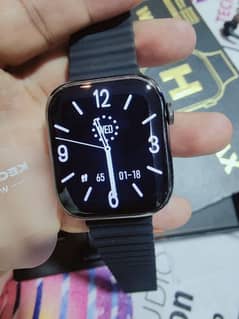 WS92 MAX Smart Watch Black Stainless