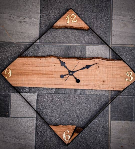 wooden decore clocks for wall , decore 1