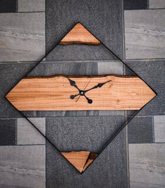 wooden decore clocks for wall , decore 4