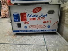 Electro Tech UPS ,1500 watts ,Copper Transformer Inside