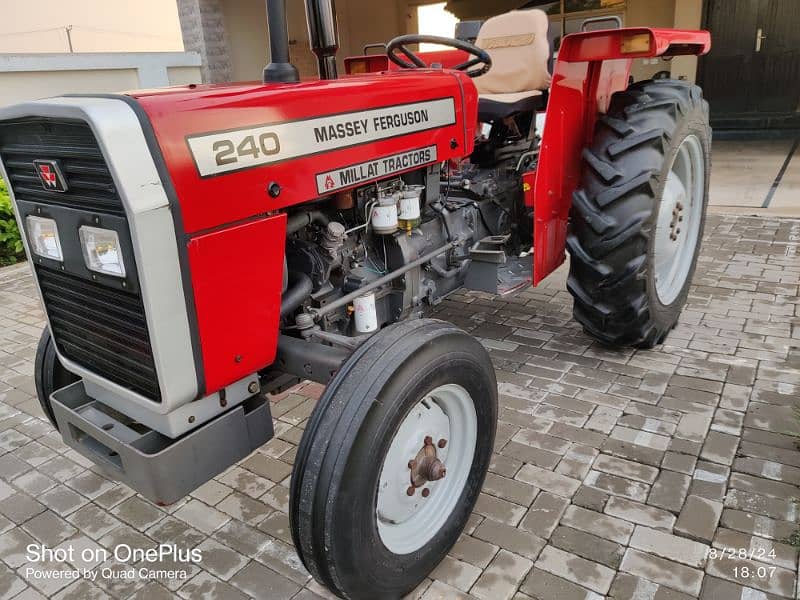 MILLAT MASSEY FERGUSON 240 Tractor Best condition SALE 10