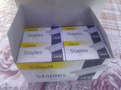 Dollar Staples pins full box