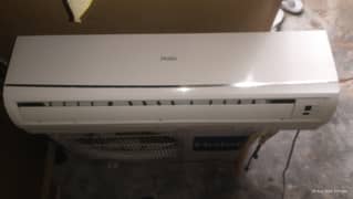 HAIER 1.5 ton running condition non inverter complete accessories