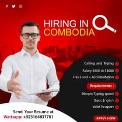 Combodia Typing jobs | Calling jobs