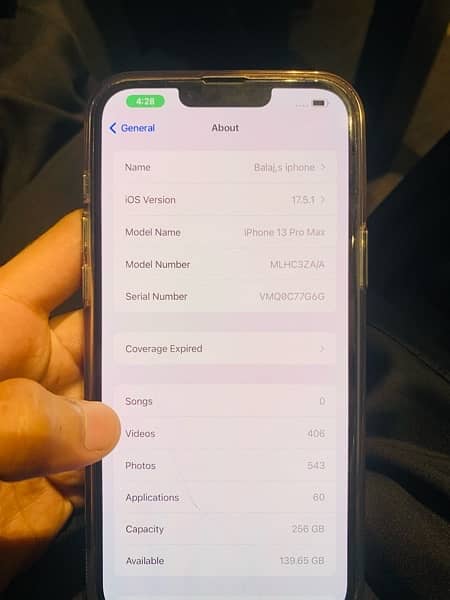 Iphone 13 pro max 256GB PTA approved 9