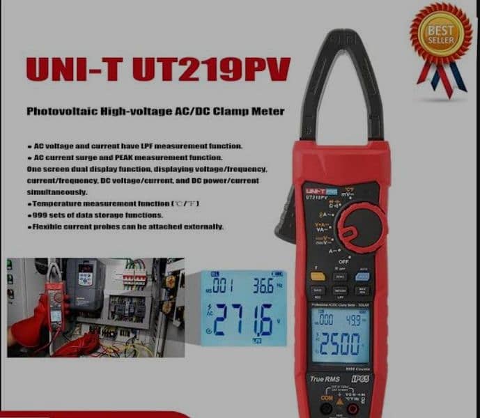 Uni-T UTPV219 Clamp Meter for Professional Solar Installers 3