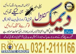 Pest Control Services/ Termite Control/ Fumigation Service/ Dengue