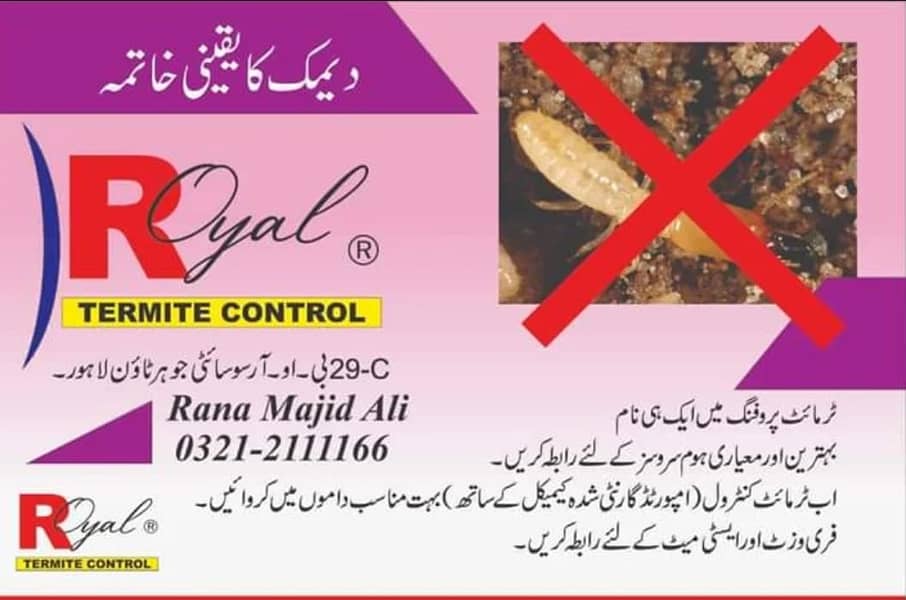 Termite control | Deemak control | Dengue spary,Fumgation Service 3