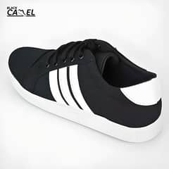 Black Camel Sneakers, Shoes for men’s Pu Leather